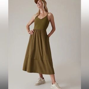 ATHLETA Elation V-Neck Hybrid Dress